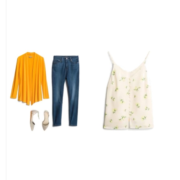 Sophie Rue Iesha Lemon Print Button Front Cami - Picture 3 of 3